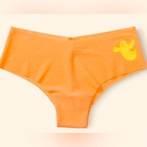 NWOT PINK VS | 2022 HALLOWEEN CHEEKSTER PANTIES WITH GLOW N DARK GHOST